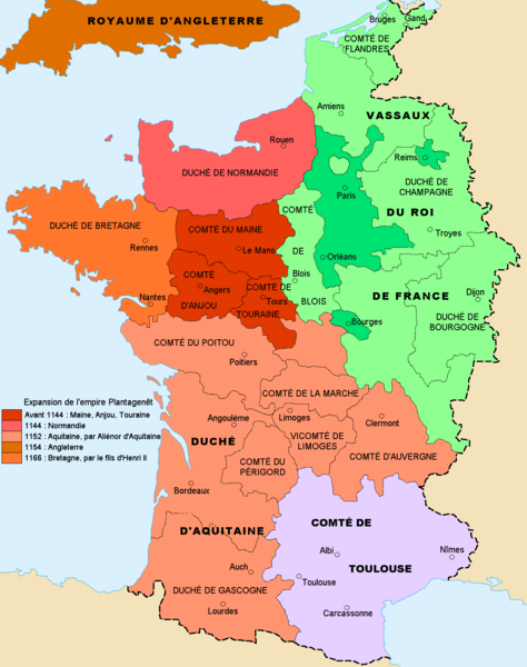 L'Empire de la dynastie Plantagenêt