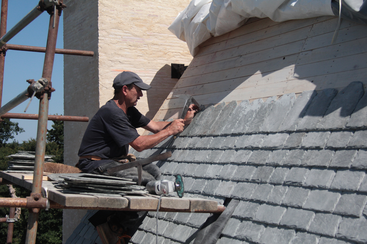 Manoir du Boberil chantier de restauration journées européennes du patrimoine 2019